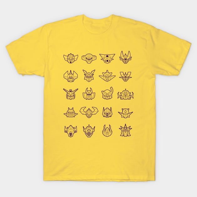 Robot icons T-Shirt by Yexart